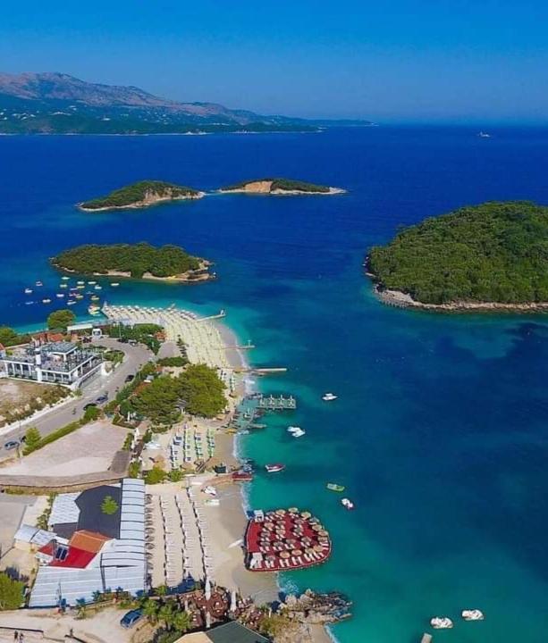 Green Apartments Ksamil Exterior foto
